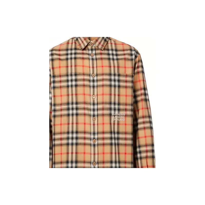 Burberry Shirt Men's Archive Beige-6