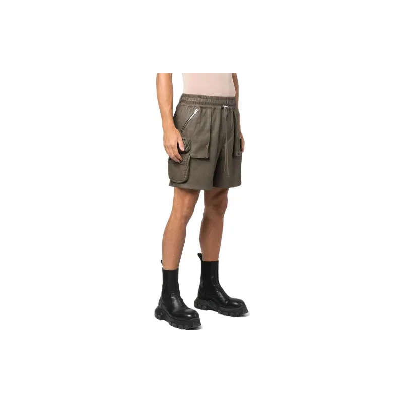 AMIRI Casual Shorts Men Olive Green-3