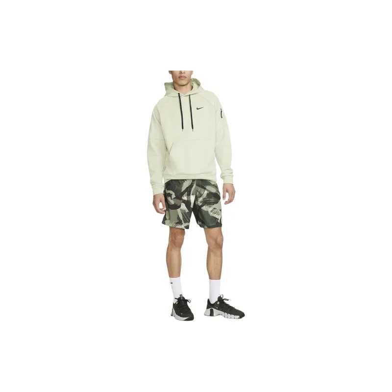 Nike Therma-FIT Hooded Fitness Pullover Sweatshirt Men's Olive-1
