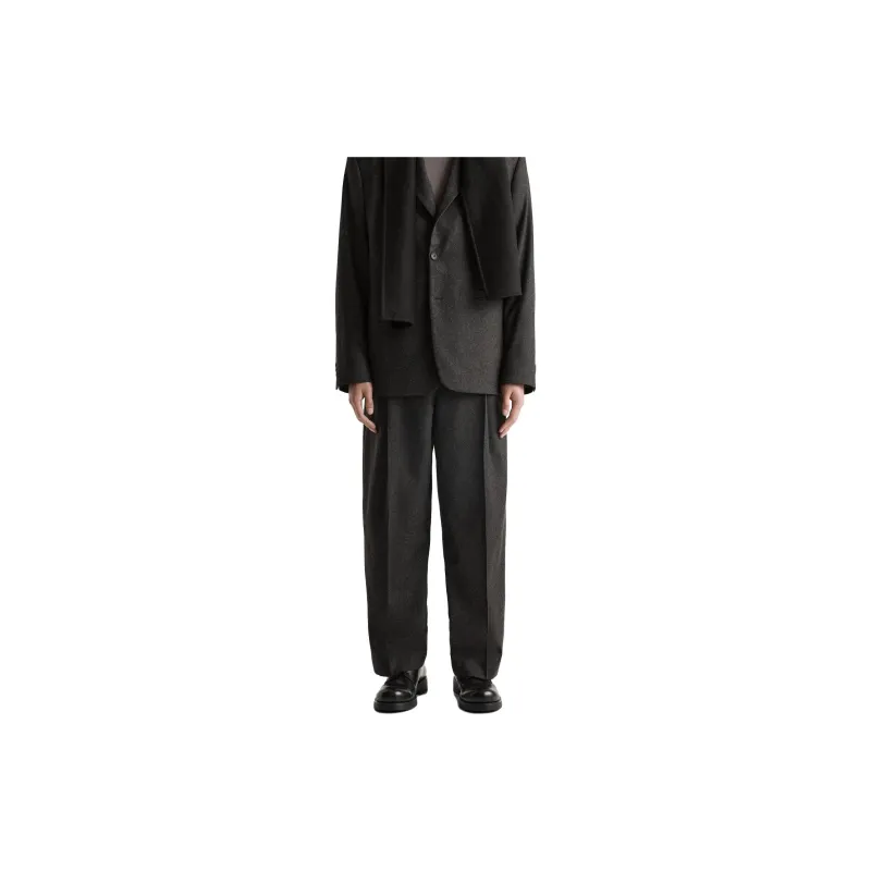 ZARA Suit Trousers Men Brown-2