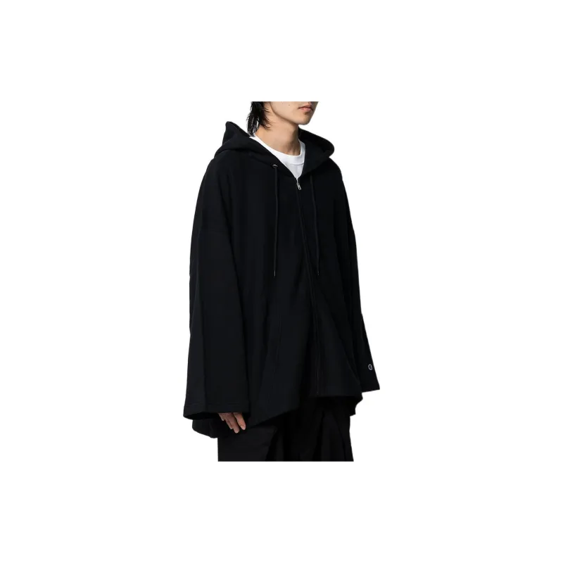 Champion X Anrealage Logo Patch Asymmetric Hoodie-10