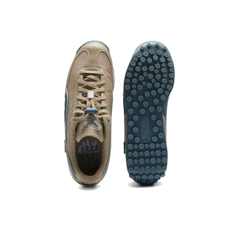 PUMA Easy Rider Abrasion Resistant Slip Resistant Low Top Casual Shoes Men's Brown-3