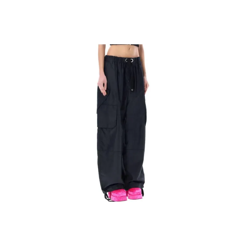 VERSACE Logo Printed Drawstring Cargo Pant-3