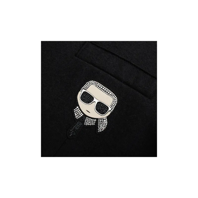 KARL LAGERFELD FW23 Business Suit Coat Men's Black-4