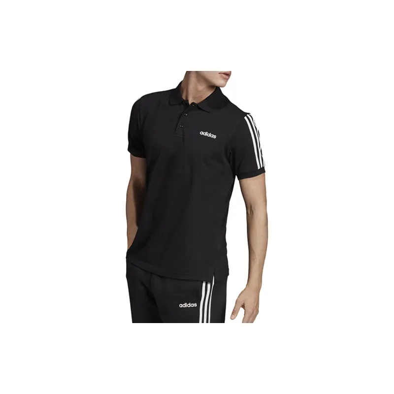 Adidas Polo Shirts Men Black-4