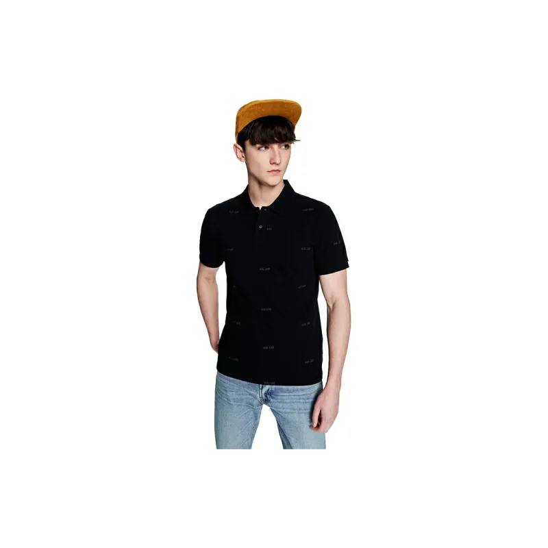 Lee Polo Shirts Men Black-2