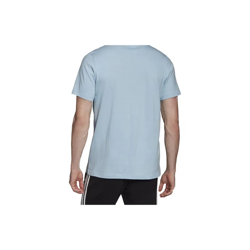 Adidas Originals T Shirt Men's Pink Blue-3
