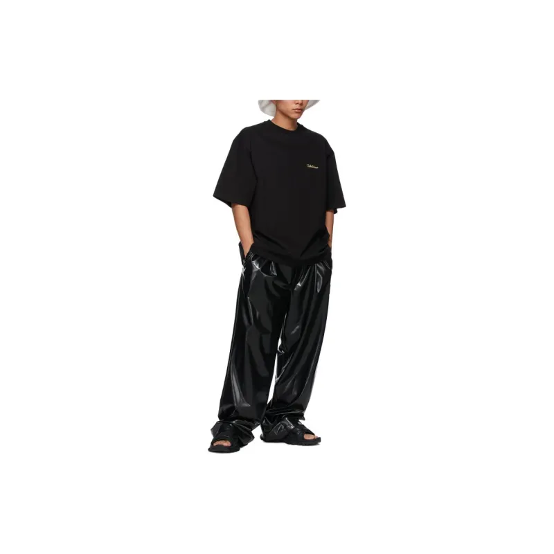 WE11DONE Cargo Pants Unisex Black-2