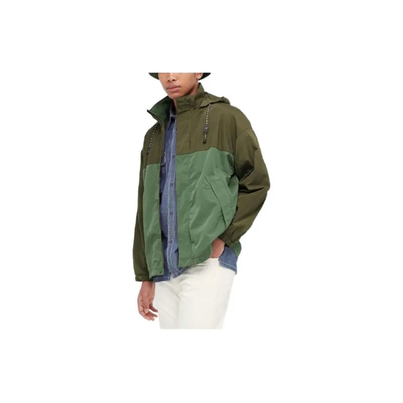 Jw Anderson X UNIQLO Jw Anderson Co Branded Series Jackets Men Dark Olive-5