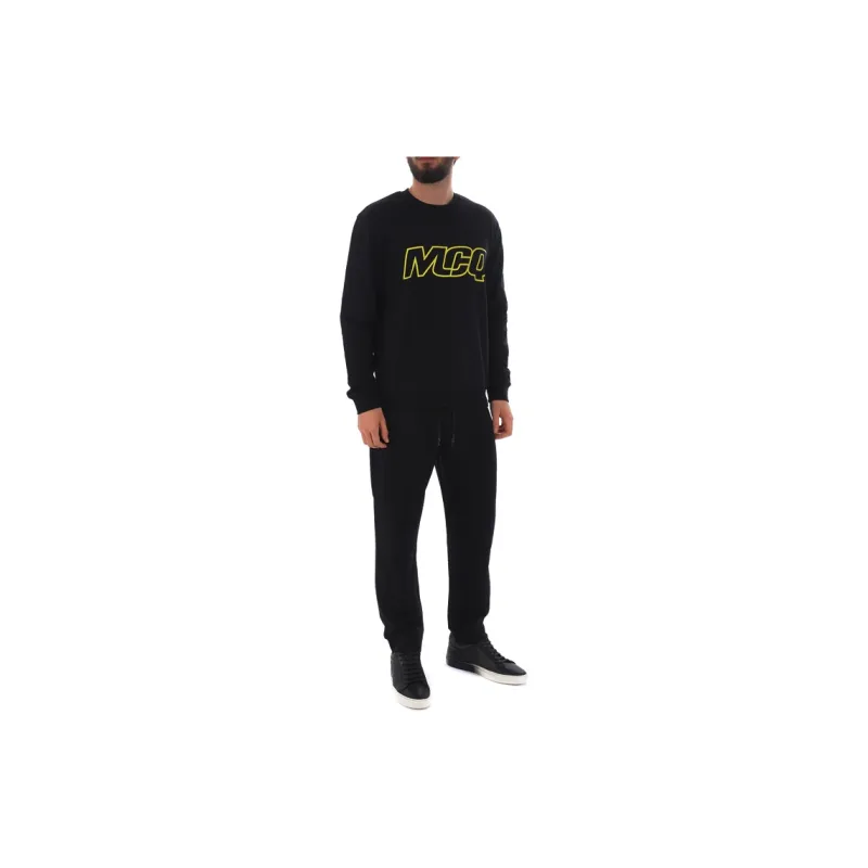 McQ Alexander McQueen Sweatshirts Men Black-4