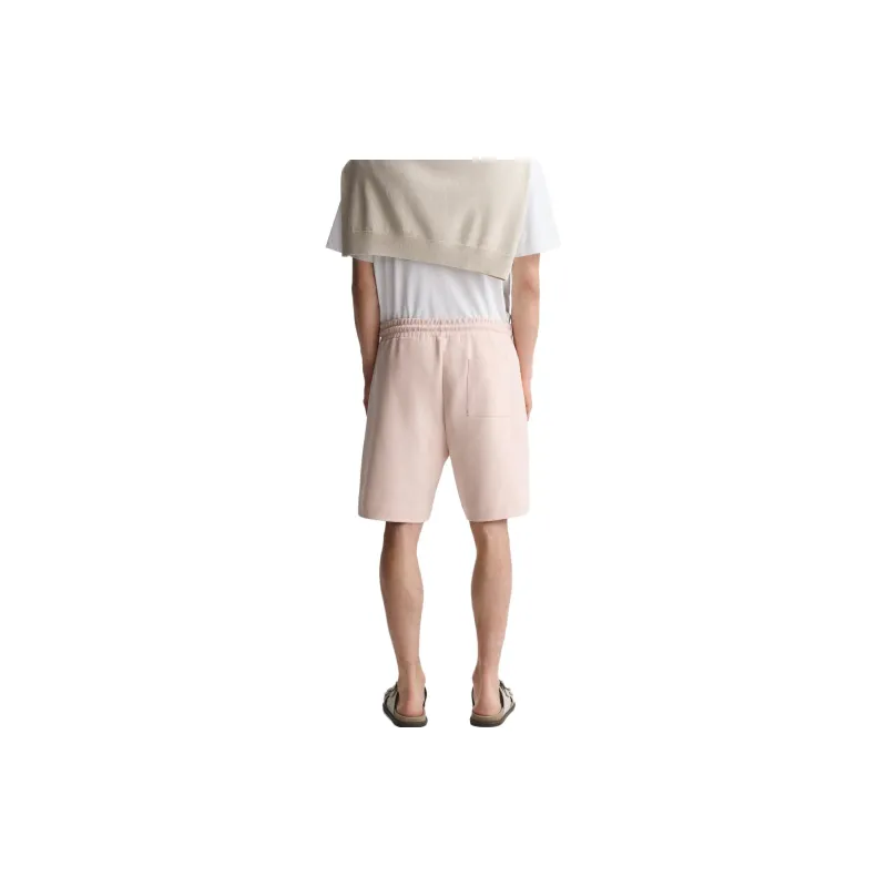 ZARA Casual Shorts Men Light Pink Red-5