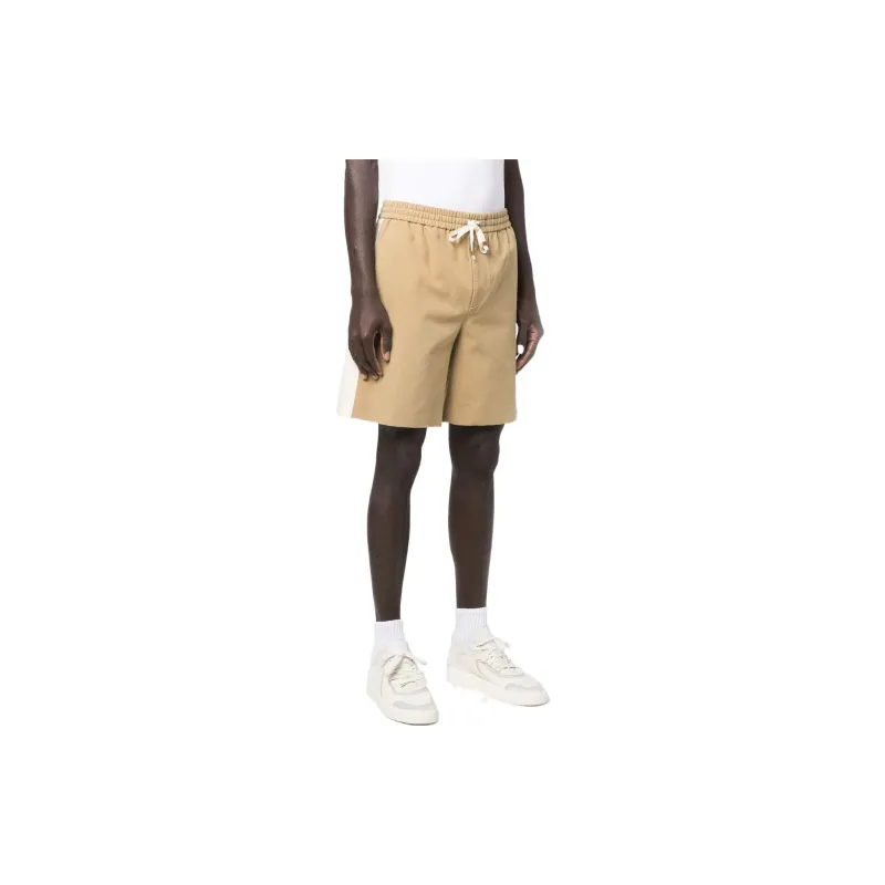 GUCCI Lightweight Cotton Canvas Shorts-3