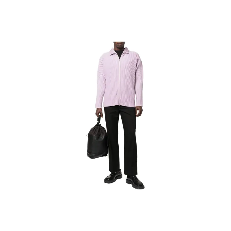 Homme Plissé Issey Miyake FW22 Jackets & Coats Men's Pink Blue-1