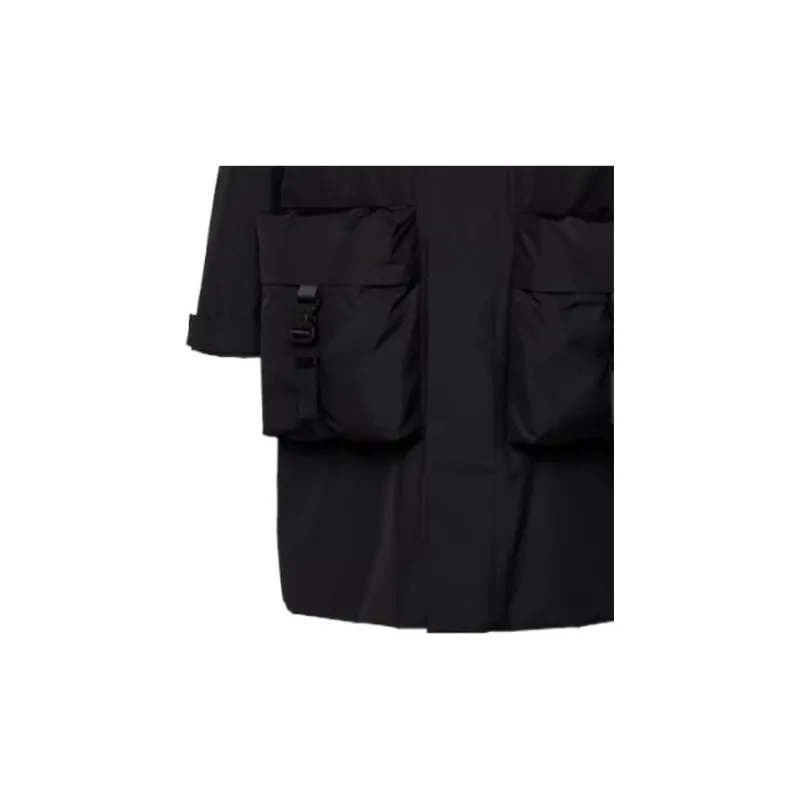PRADA Trench Coats Men Black-3