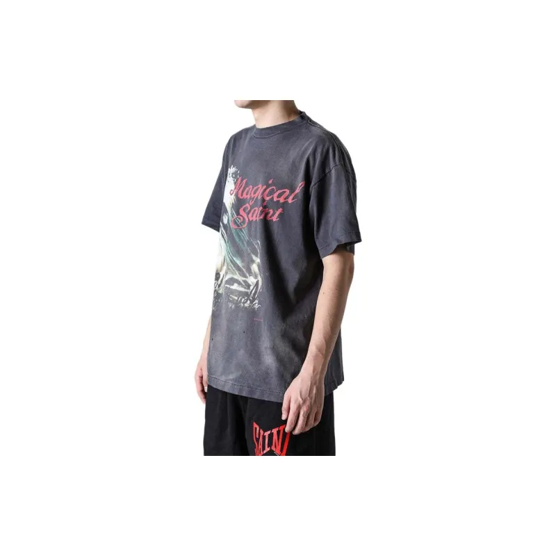 SAINT Mxxxxx T Shirt Unisex Black-7