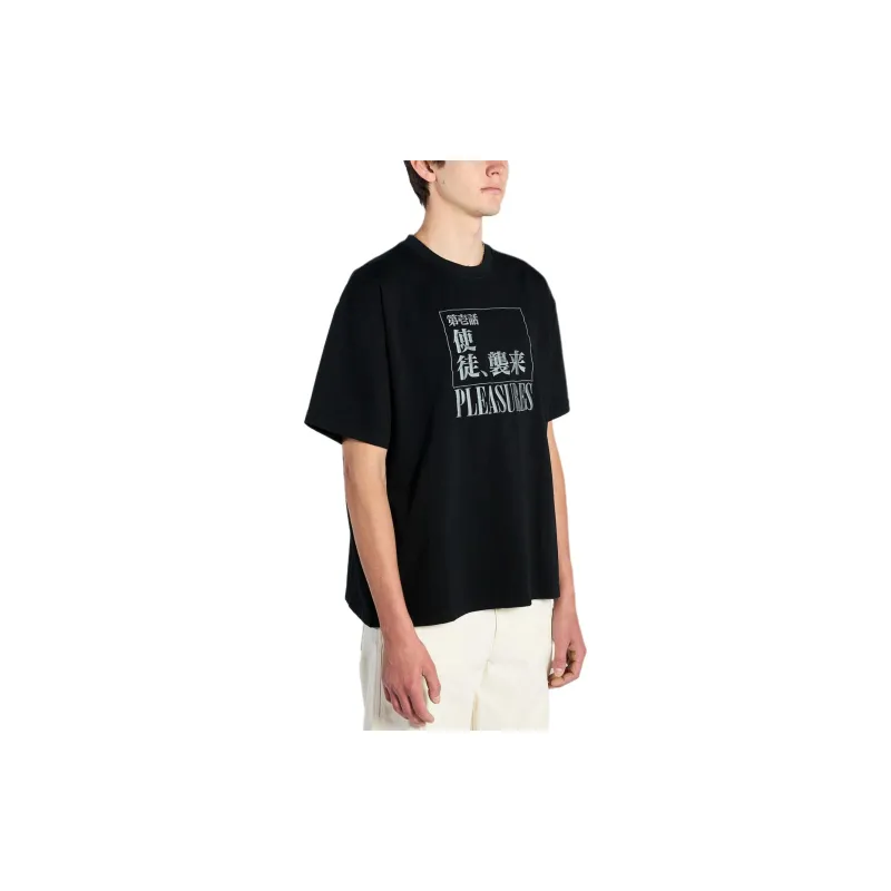 PLEASURES X Evangelion Angel Attack Heavyweight Tee-4