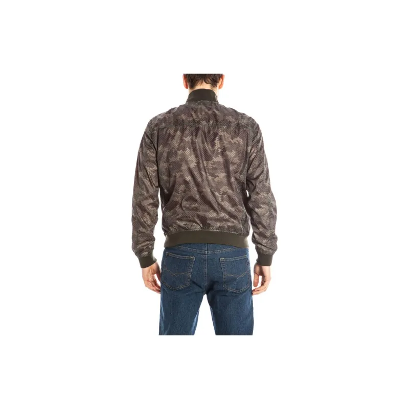 ARMANI JEANS Jackets Men Gray Green-2