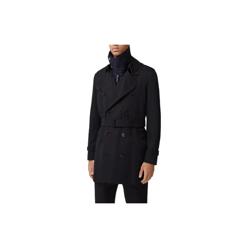Burberry Trench Coat Men's Midnight Navy-4