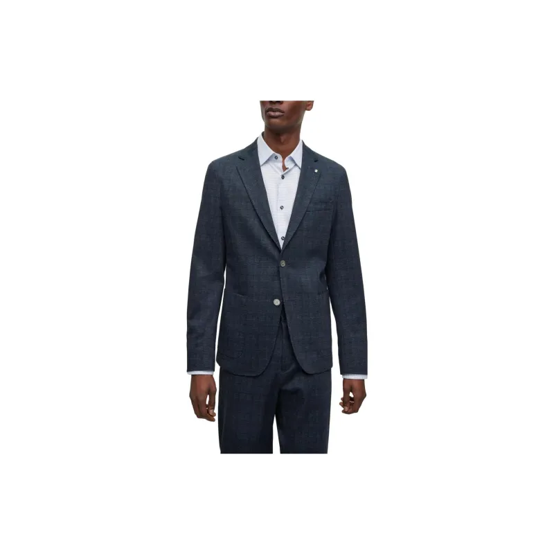 HUGO BOSS SS23 Business Suit Coat Men's Dark Blue-1