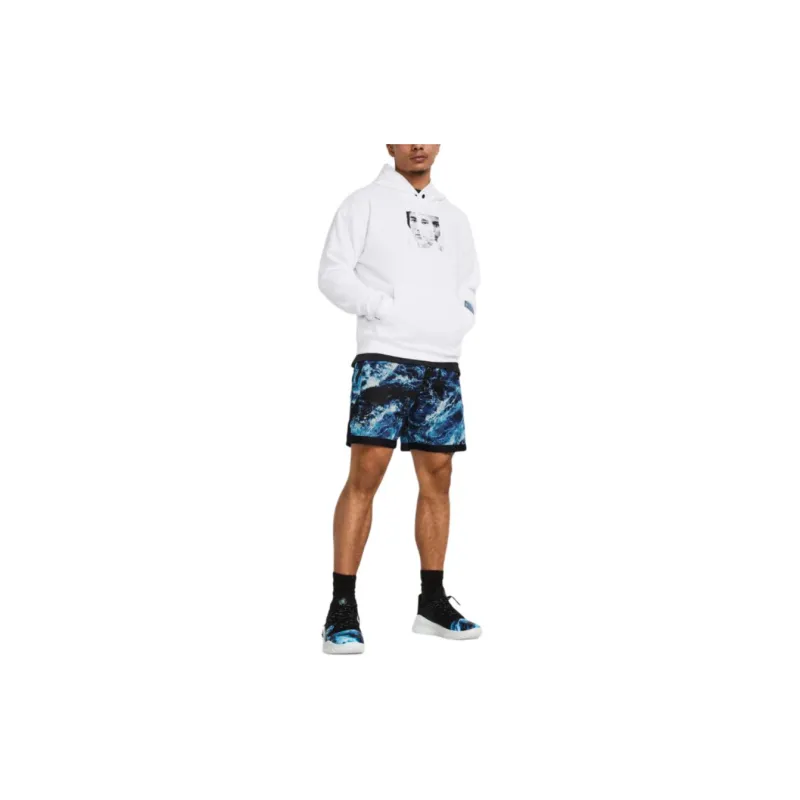 Under Armour x LIXIAOLONG LIANMINGKUAN UA Spring Collection Bruce Lee Collaboration Sweatshirt Men's White-4