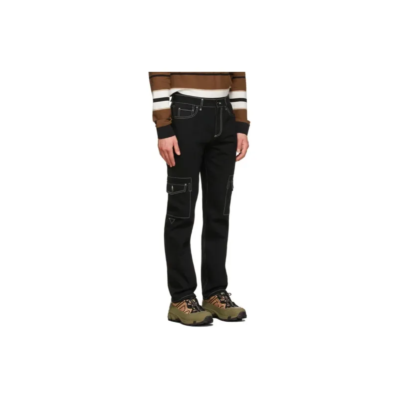 Burberry Jeans Men Black-3