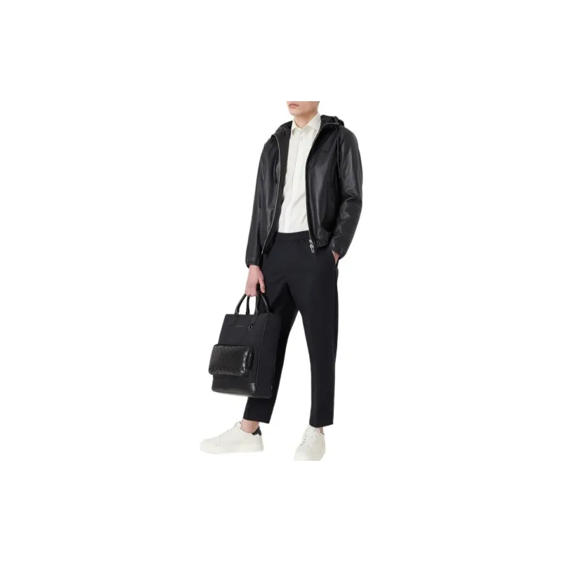 EMPORIO ARMANI Casual Pants Men Navy Blue-1