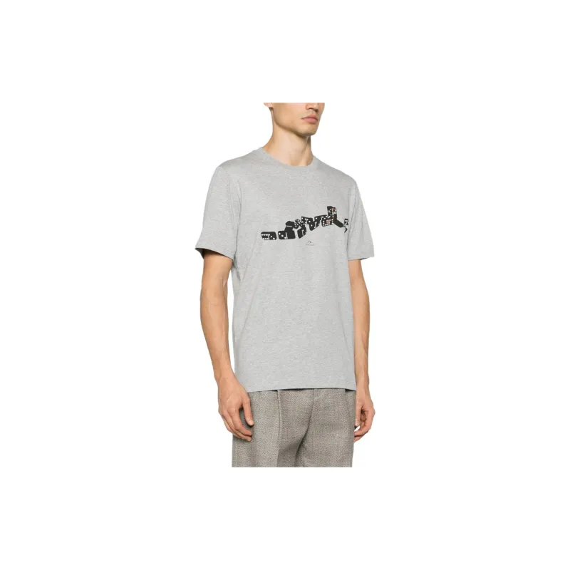 Paul Smith T Shirt Men's Light Gray-2