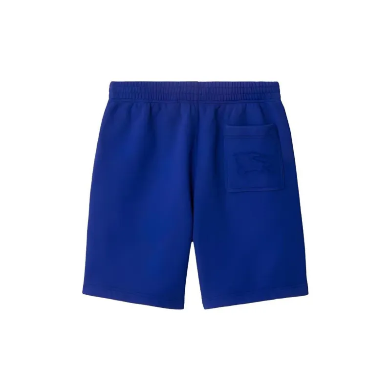 Burberry Equestrian Knight appliqué Cotton Shorts-1