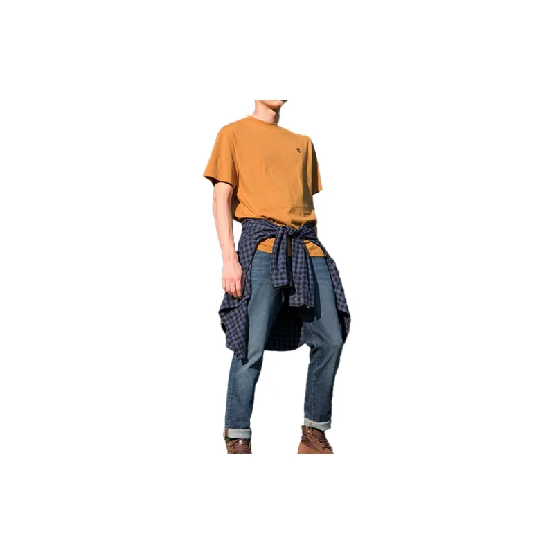 Timberland T Shirts Men Wheat-2