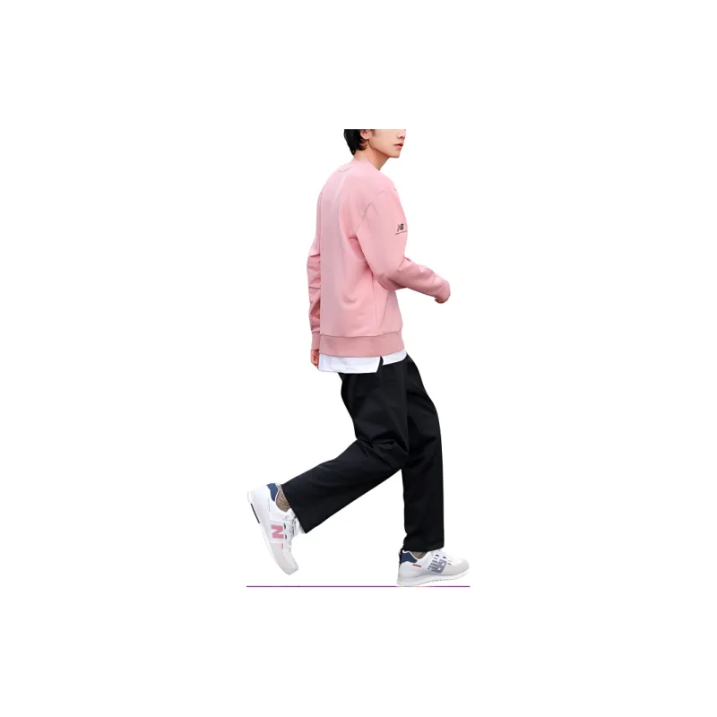 New Balance Sweatshirts Men Pink-4