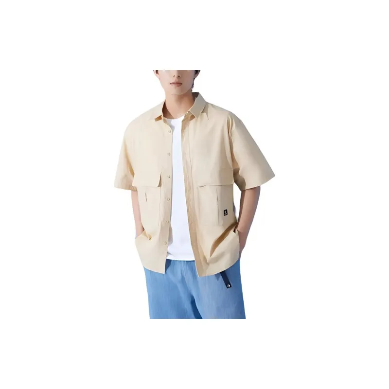 Converse Showcasing Series SS23 Shirt Men's Beige-4