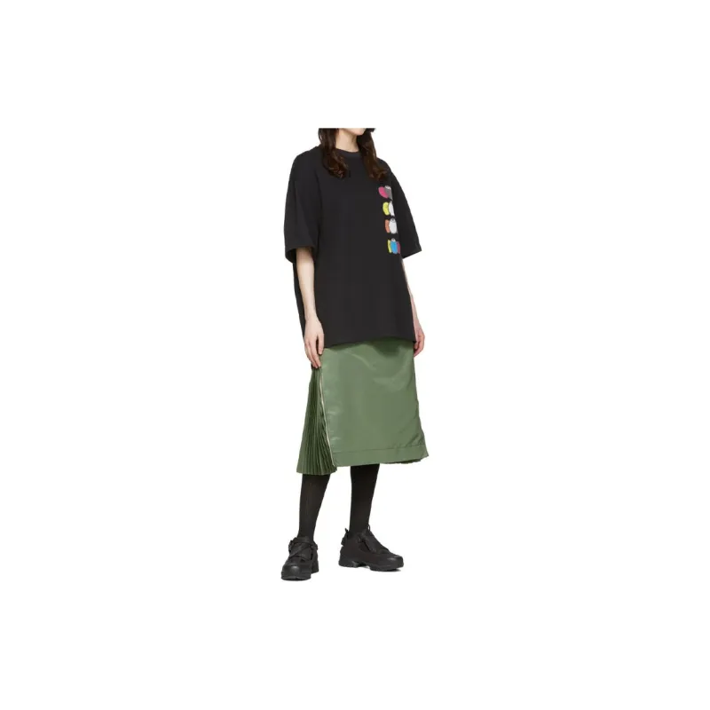 WE11DONE T Shirts Unisex Black-2