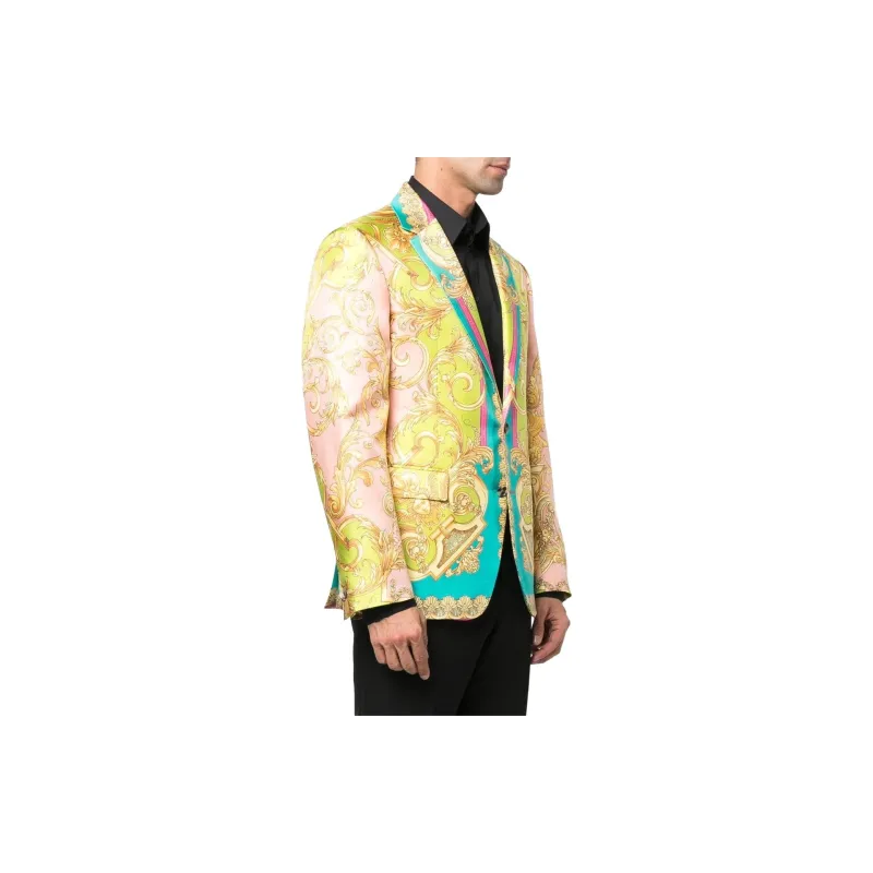 VERSACE Jackets Men Yellow-3