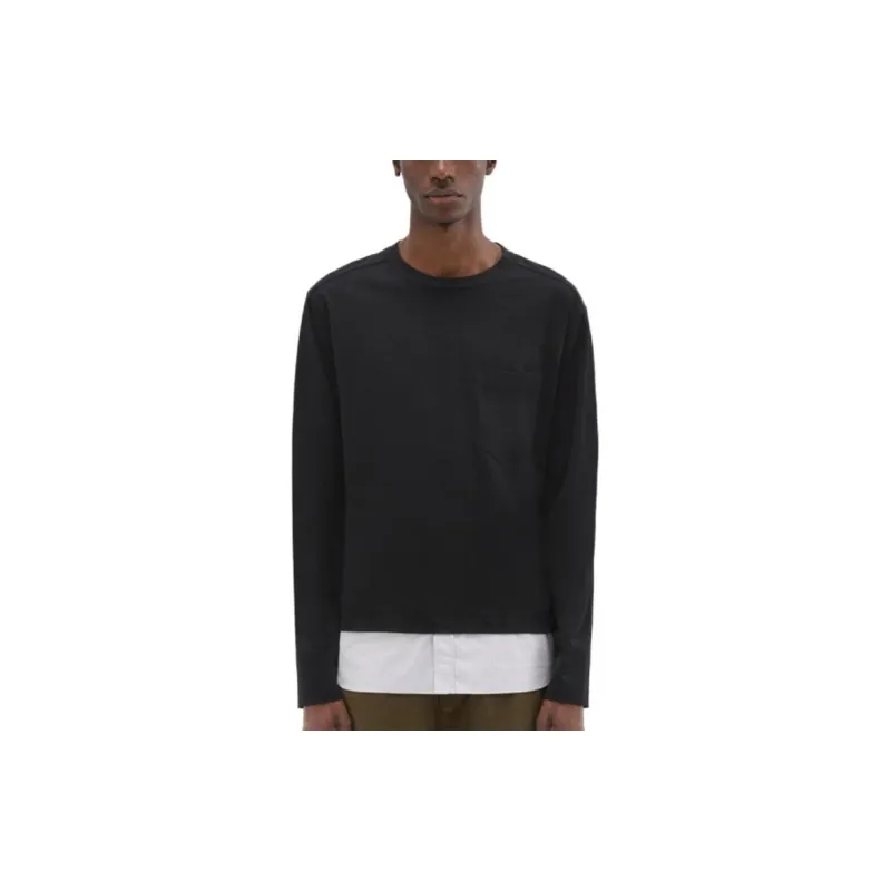 THEORY Designer Co-authored Collection T-Shirts Men Black 001-1