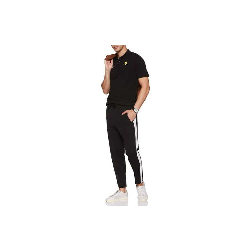 PUMA Polo Shirts Men Black-2