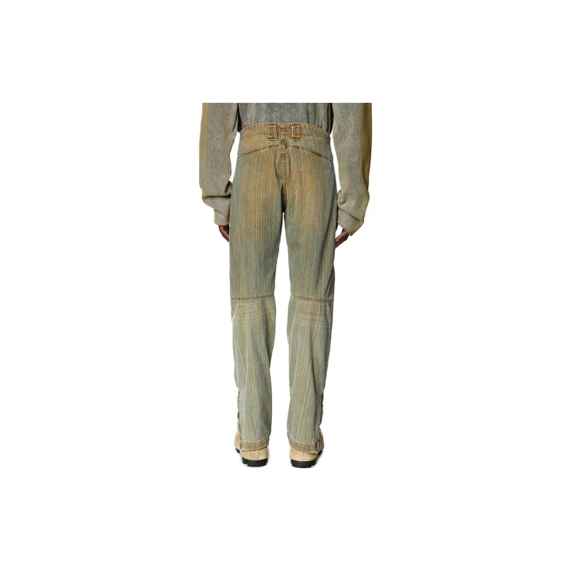 DIESEL FW23 Jeans Men's Yellow Mud-2