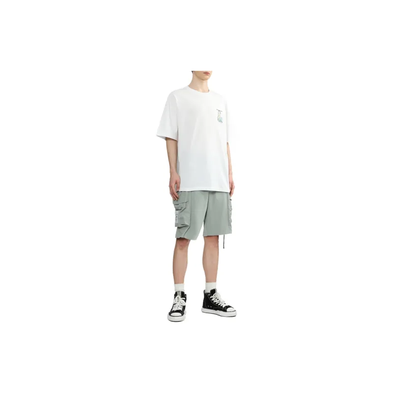 MUSIUM DIV Graphic print Cotton blend T shirt-12