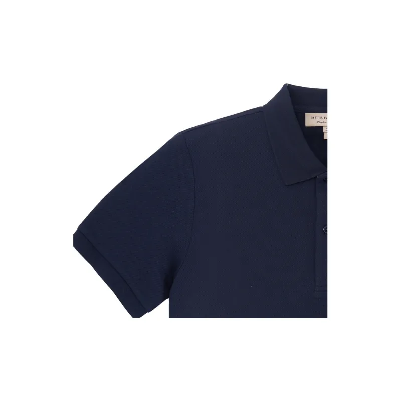 Burberry Oxford Logo Embroidered Polo-2