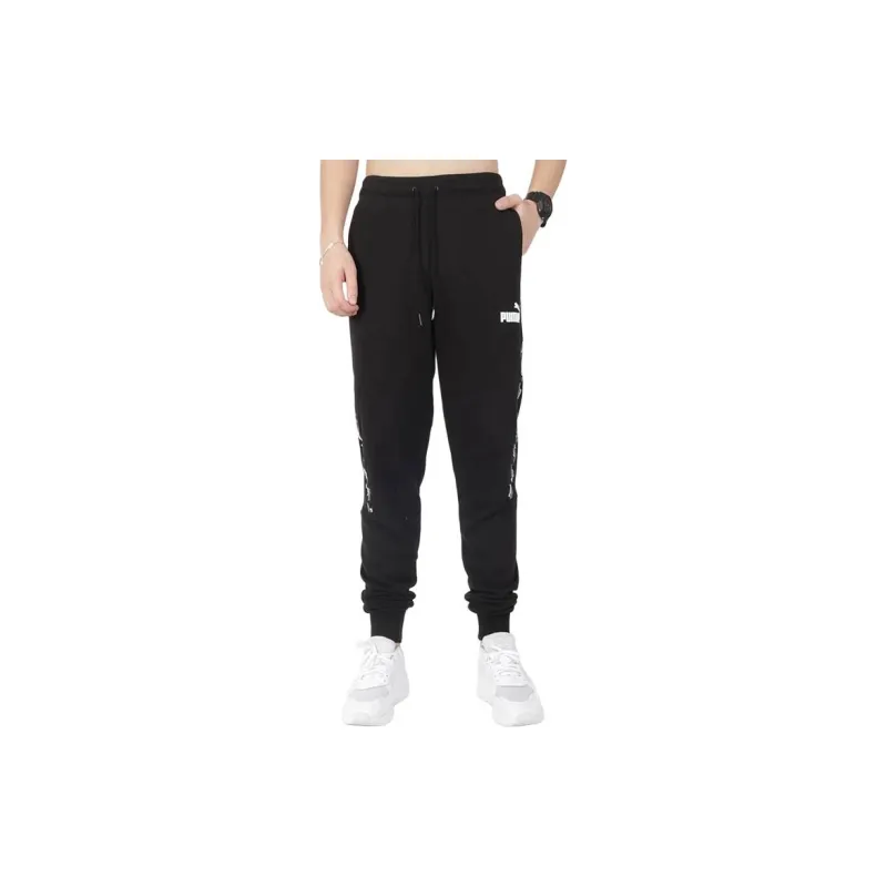 PUMA Sports Pants Men Black-2