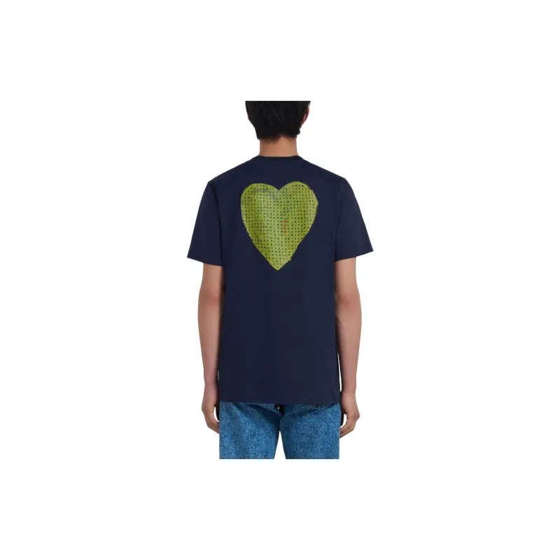 MARNI Wordsearch Heart Print T Shirt-2