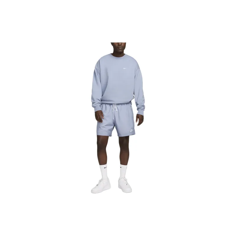 Nike Solo Swoosh Men's French Terry Crew-4