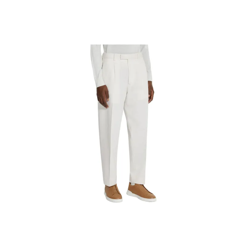 Ermenegildo Zegna Tapered Leg Tailored Pants-1