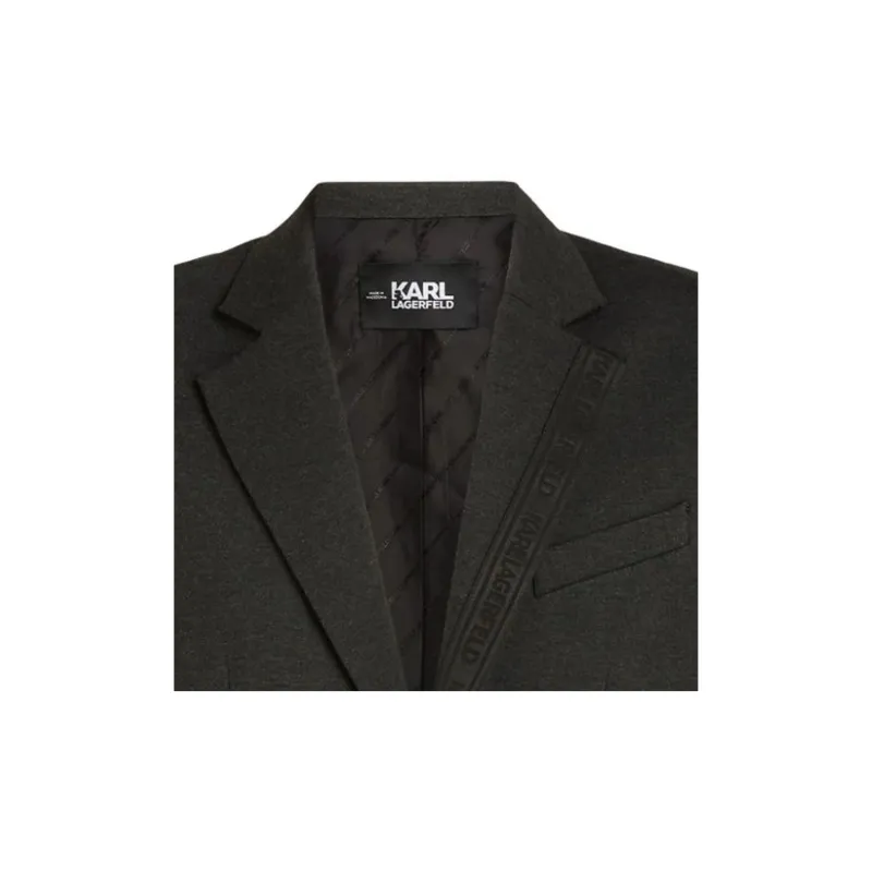 KARL LAGERFELD / Karl Lagerfeld Jeans Punto Single-breasted Blazer-4