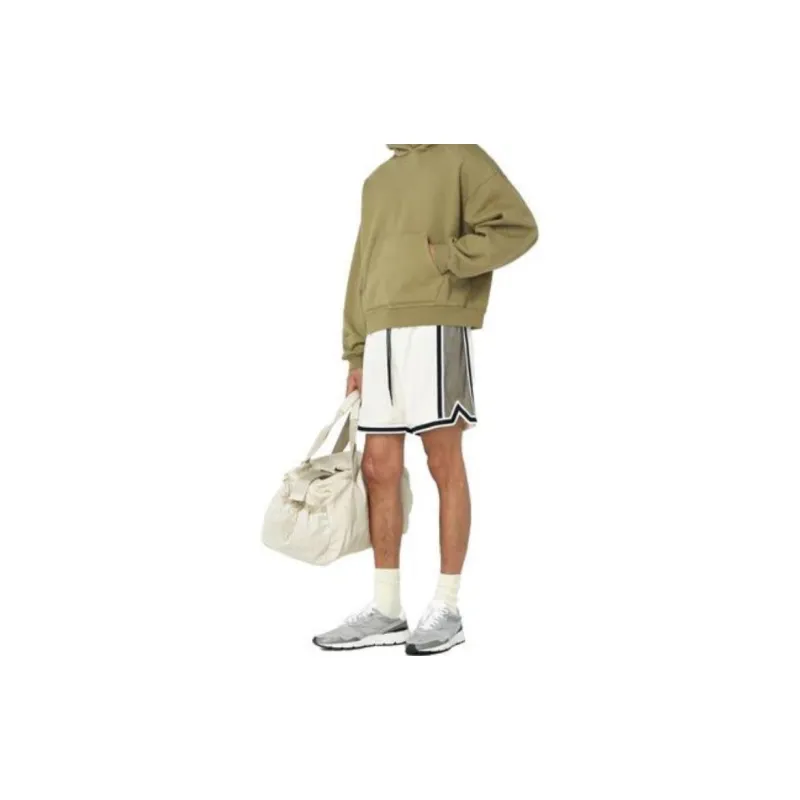 John Elliott Drawstring waist Stripe trim Shorts-1