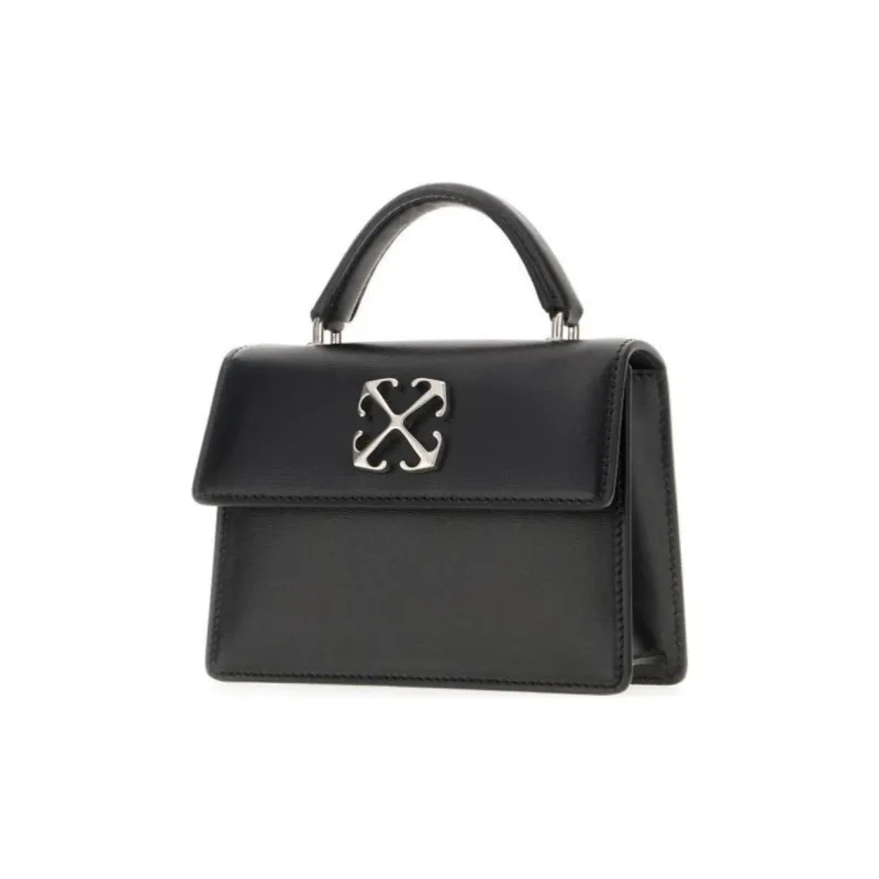 OFF-WHITE Jitney Baby Logo Plaque Shoulder Bag-1