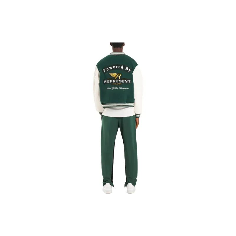 REPRESENT Baseball Jerseys Unisex Green-3
