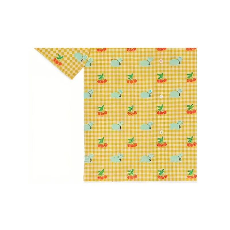 GUCCI X Harry Styles Co branded Shirt Men's Yellow-2
