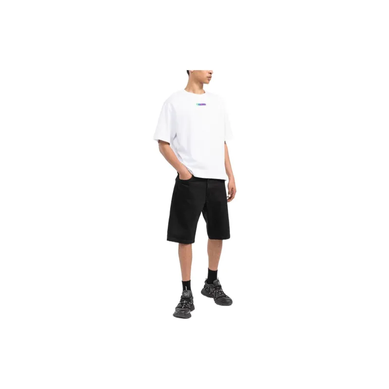 OFF WHITE Weed Arrows Oversized T Shirt-3