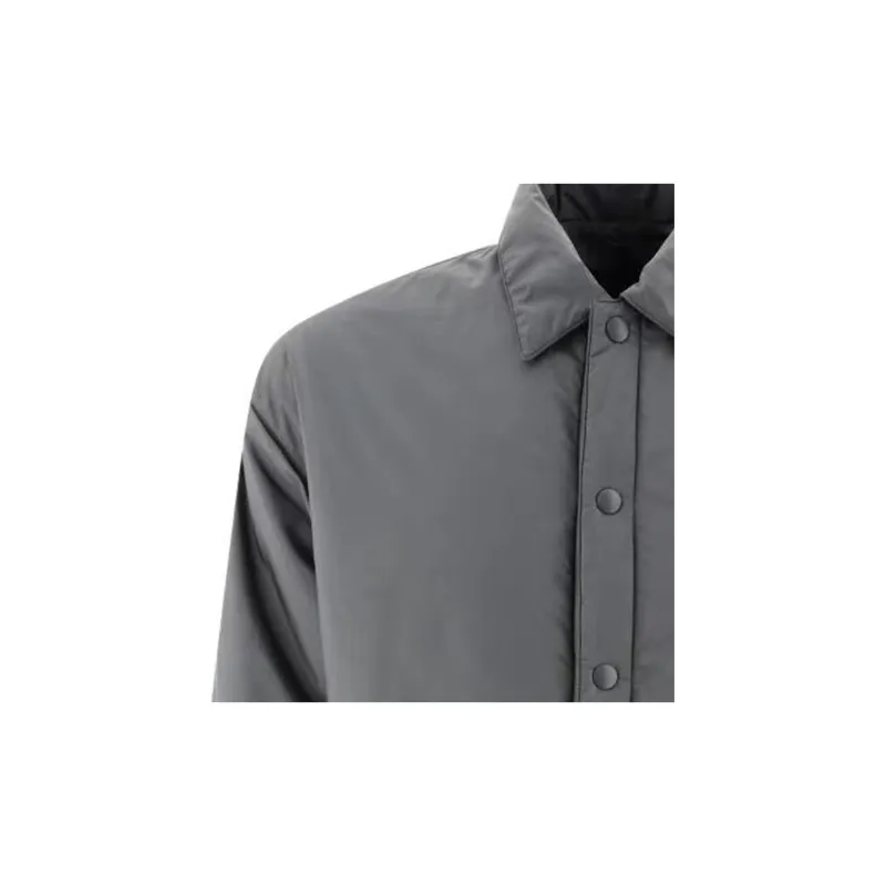 PRADA Puffer Jackets Men Gray-6