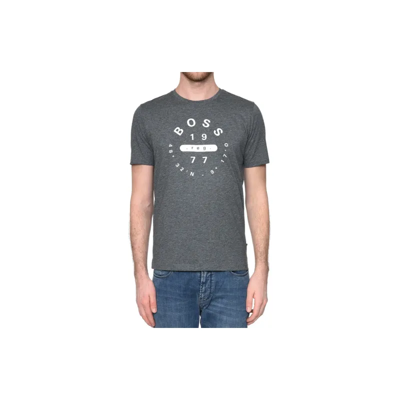HUGO BOSS T Shirts Men Gray-2